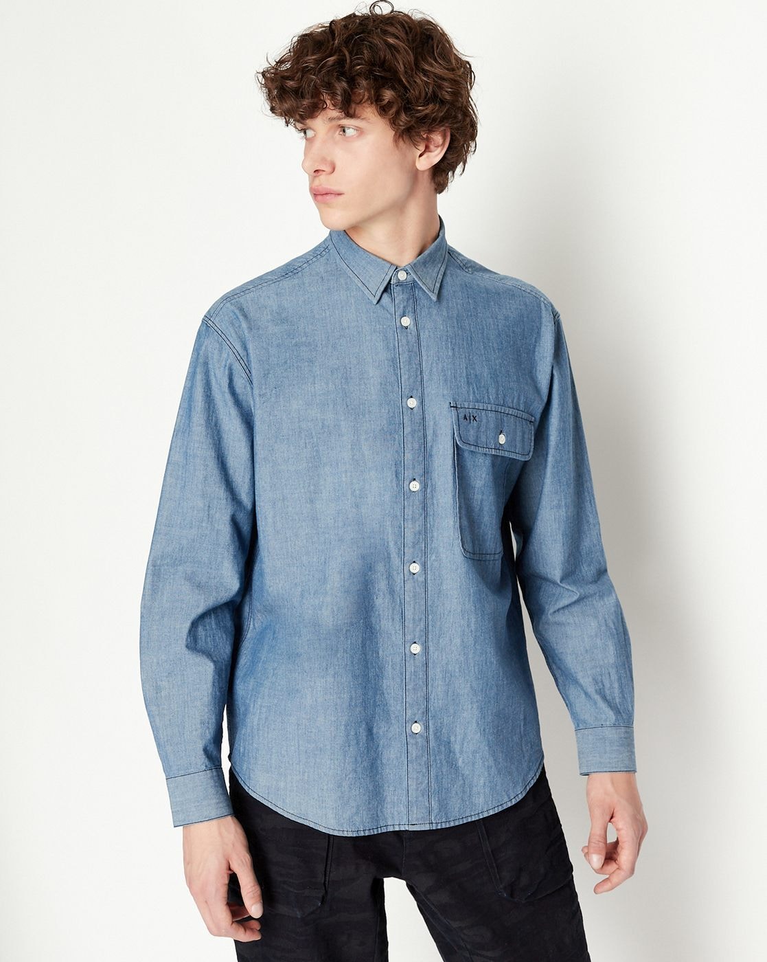 Buy Blue Shirts for Men by ARMANI EXCHANGE Online 