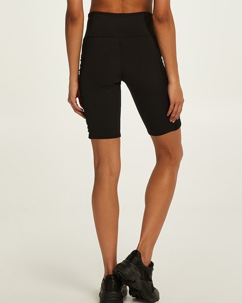 HKMX High Waist Cycling Ruched Shorts