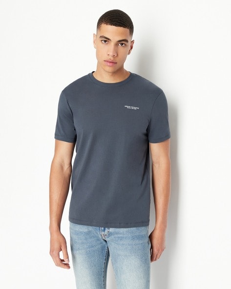 Buy Dark Blue Tshirts for Men by ARMANI EXCHANGE Online 