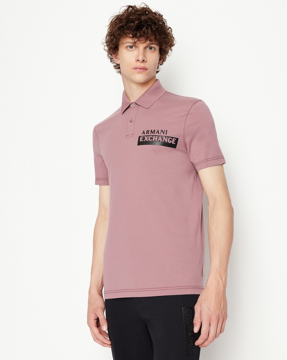 Buy Purple Tshirts for Men by ARMANI EXCHANGE Online 