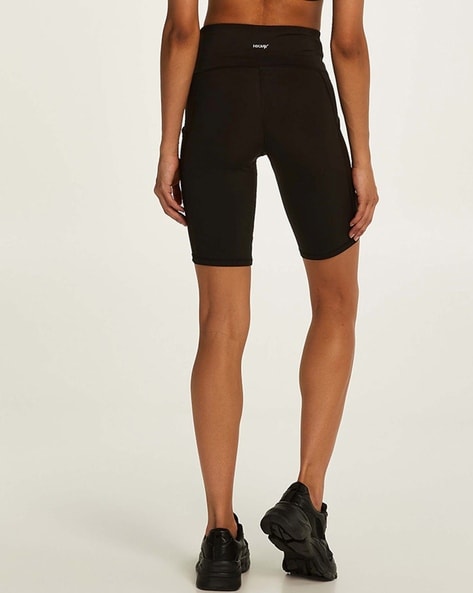 Black high waisted cycling sales shorts