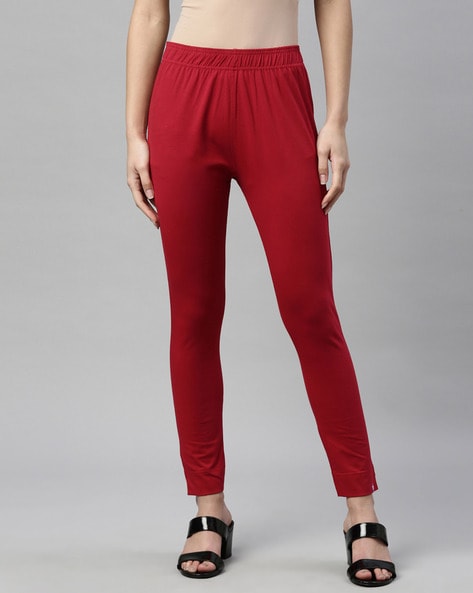 Buy online Red Cotton Casual Trouser from boys for Women by One Friday for  ₹949 at 41% off | 2024 Limeroad.com