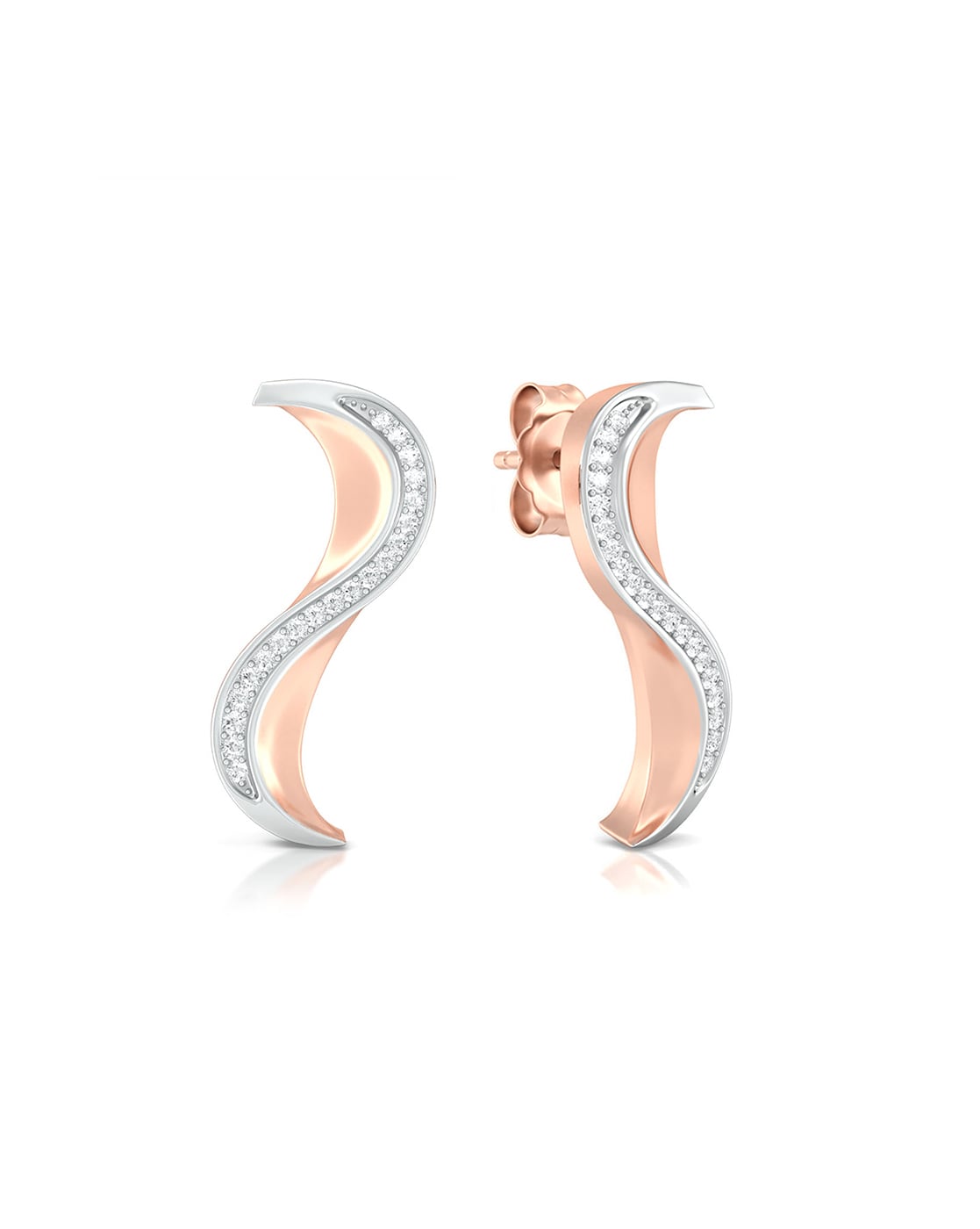 Pt950 Platinum Earrings Women's 18K Platinum Earrings Earrings Lucky Clover  Simple Authentic Jewelry