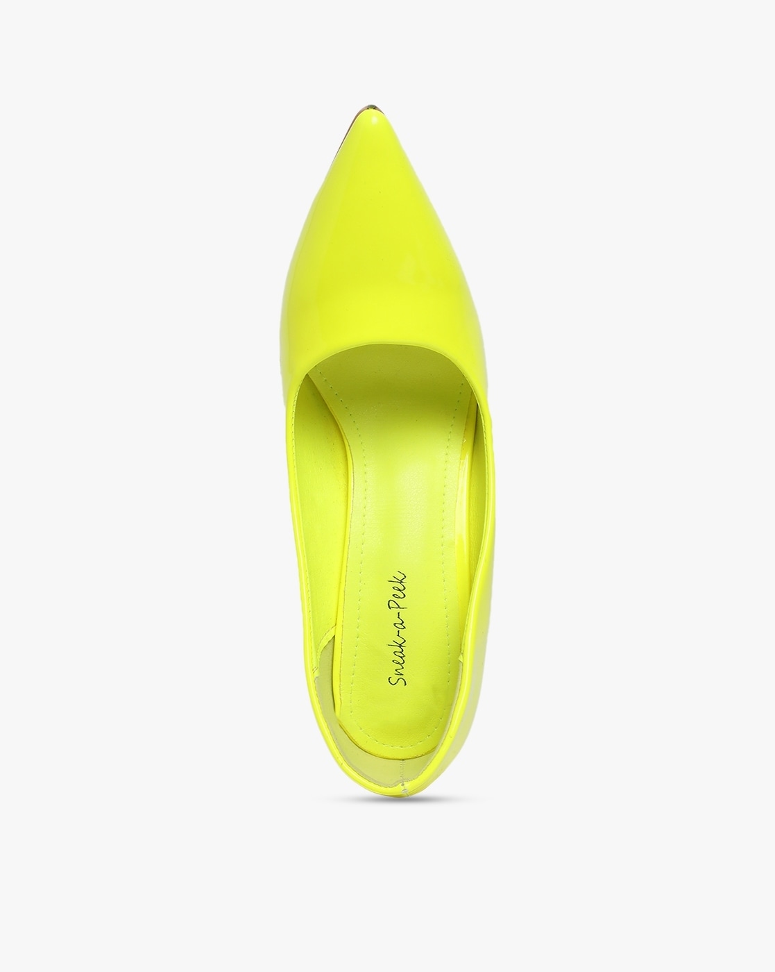 Lemon Square Toe Feather Slip High Heeled Sandals | PrettyLittleThing USA