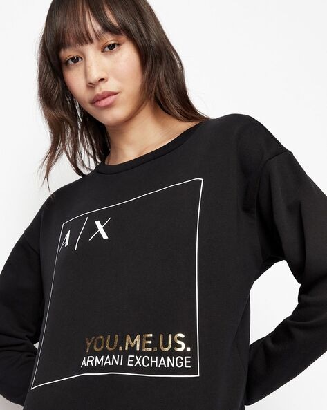 Buy 1200 Sweatshirt & Hoodies for Women by ARMANI EXCHANGE Online