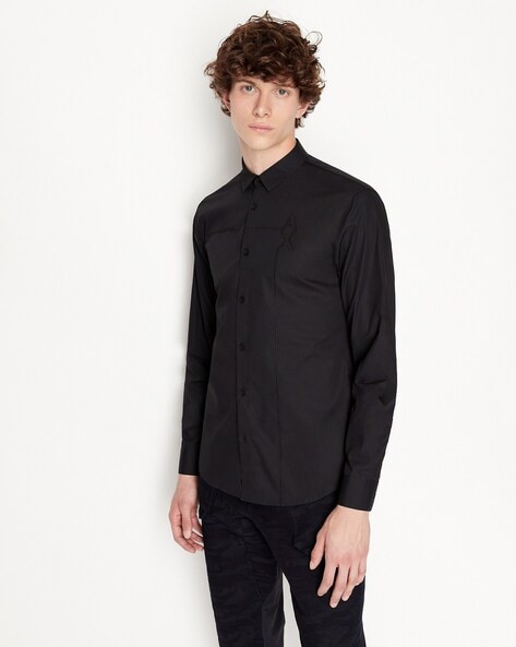 Buy Black Shirts for Men by ARMANI EXCHANGE Online Ajio