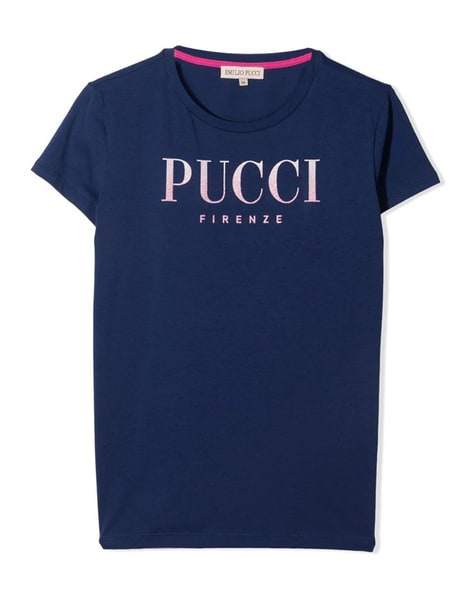 Emilio Pucci logo-print Cotton T-Shirt