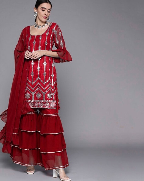 Mirror work kurtis flipkart top