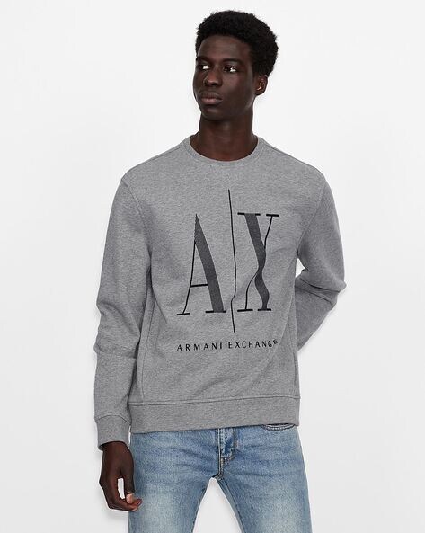 Buy Black Sweatshirt Hoodies for Men by ARMANI EXCHANGE Online