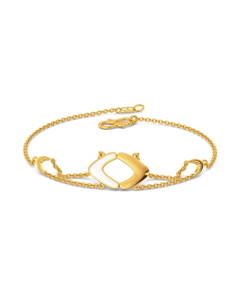 Buy quality Marvellous 22kt Thin Gold Bracelet Design in Pune