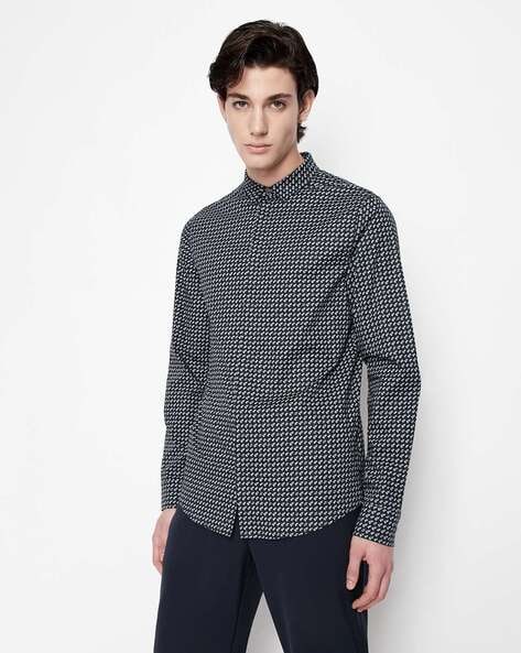Buy Navy Blue Shirts for Men by ARMANI EXCHANGE Online 