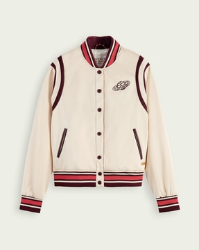 Scotch and discount soda baseball jacket