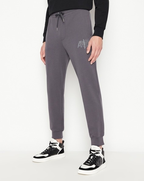 Armani Exchange Drawstring Track Pants With Side Stripe | Pants | Clothing  & Accessories | Shop The Exchange