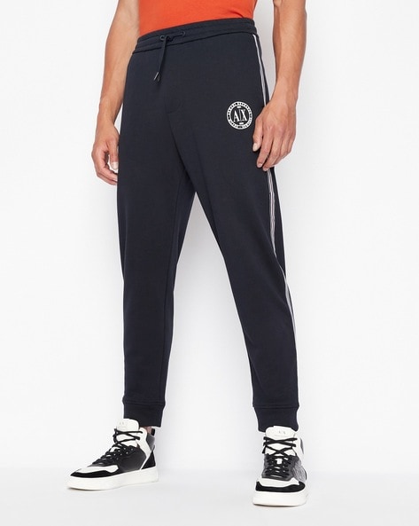 Mens cuffed track discount pants