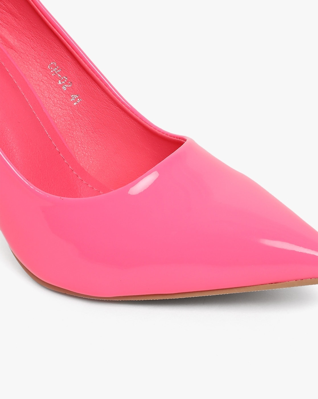 Christian Louboutin Neon Pink Patent Leather Lady Peep Toe Platform Pumps  Size 39.5 Christian Louboutin | TLC