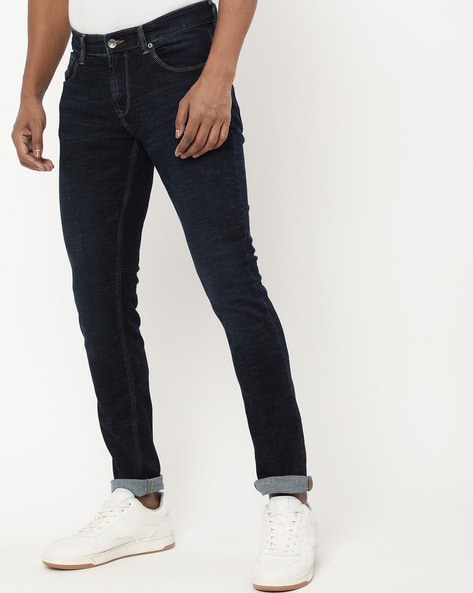 Spykar Men Light Blue Cotton Super Slim Fit Ankle Length Jeans (Super  Skinny ) - mdss1bc018lightblue