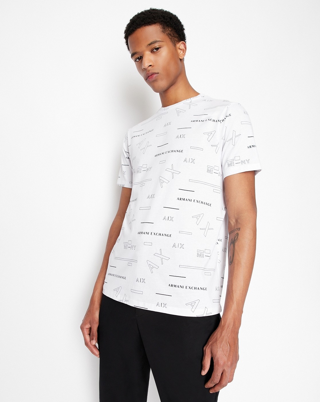 Buy White Tshirts for Men by ARMANI EXCHANGE Online Ajio