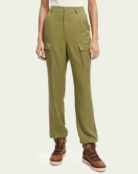 A New Day/ NWT /Woman’s High Rise Tapered / Tie Front Pants/ Olive / Size 8