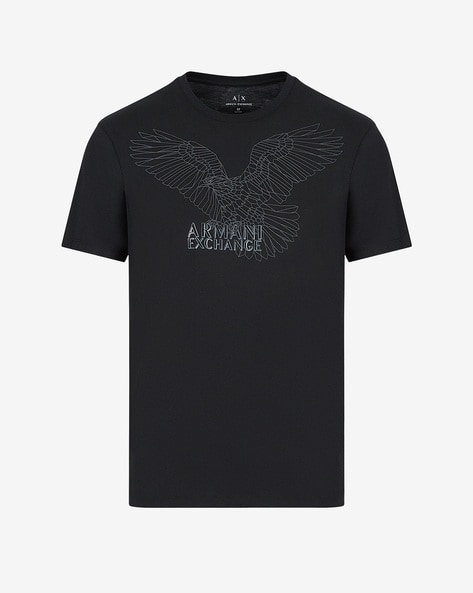 Buy Black Tshirts for Men by ARMANI EXCHANGE Online Ajio