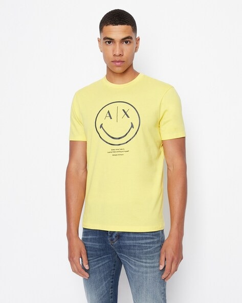 Buy Yellow Tshirts for Men by ARMANI EXCHANGE Online Ajio