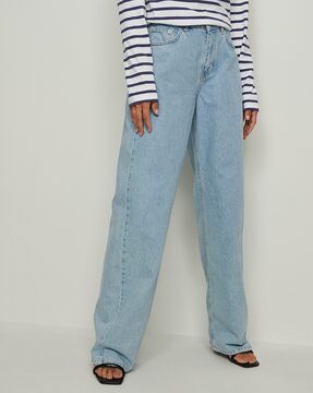 oversized wide leg jeans