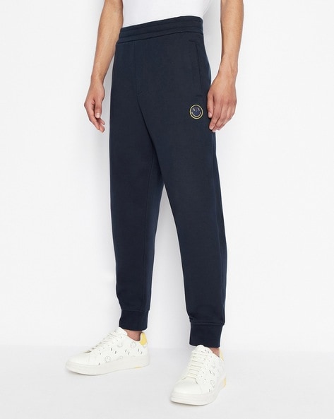 EMPORIO ARMANI: trousers for men - Blue | Emporio Armani trousers  8N1J061G0IZ online at GIGLIO.COM