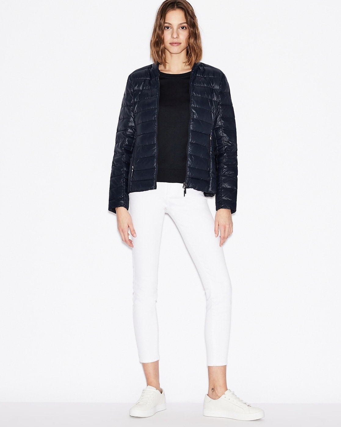 Buy Navy Jackets & Coats for Women by ARMANI EXCHANGE Online