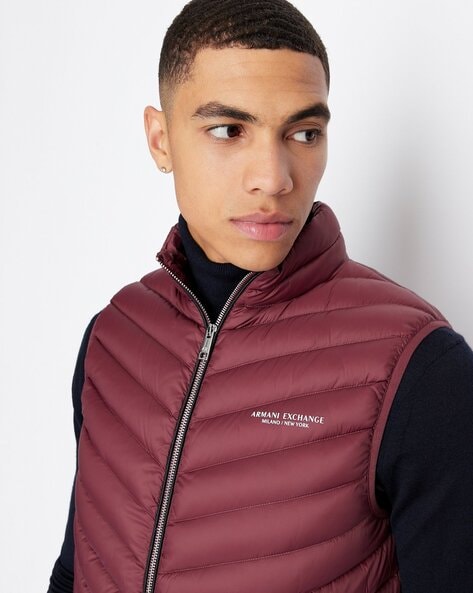 Armani gilet mens clearance sale