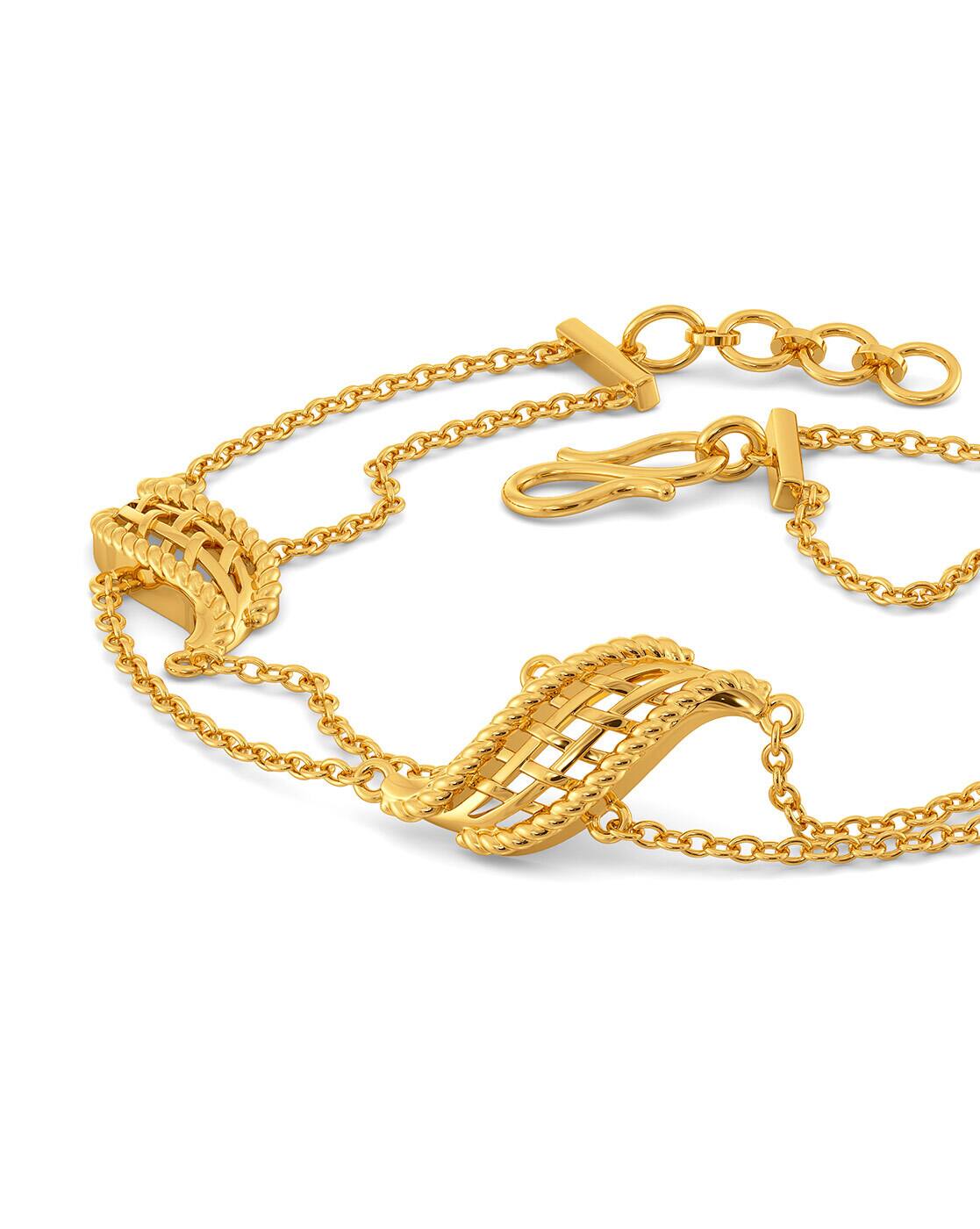 Roped to Hope Yellow Gold Bracelet