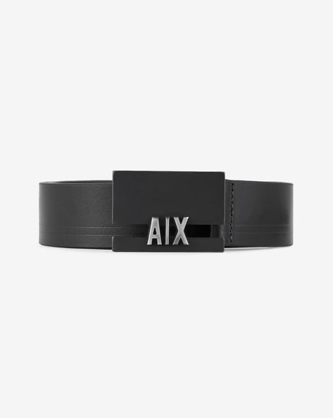 Buy Black Belts for Men by ARMANI EXCHANGE Online Ajio