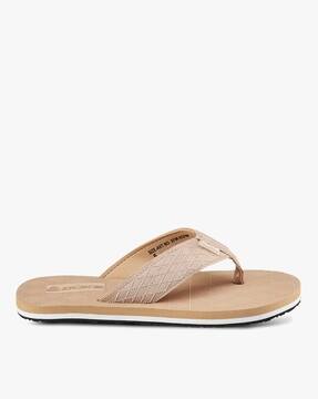 Buy Tan Brown Flip Flop \u0026 Slippers for 