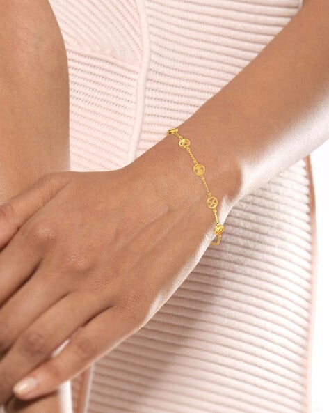 Buy YouBella Silver and Gold Base Metal gold-plated Stylish Adjustable  Bracelet for Girls and Women (Combo of 2) Online at Best Prices in India -  JioMart.