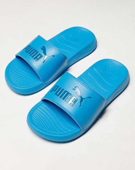 Buy Blue Sandals for Boys by Puma Online Ajio