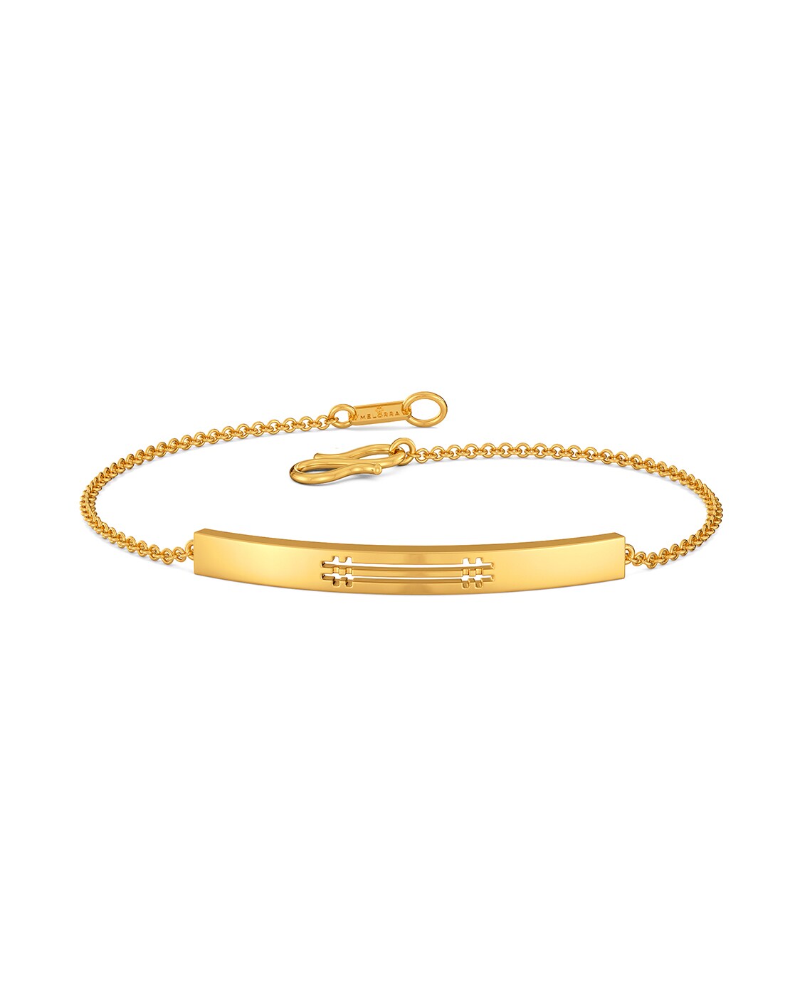 18KT Gold Scattered Name Bracelet | Buy Personalised Bracelets Online |  STAC Fine JewelleryBracelet