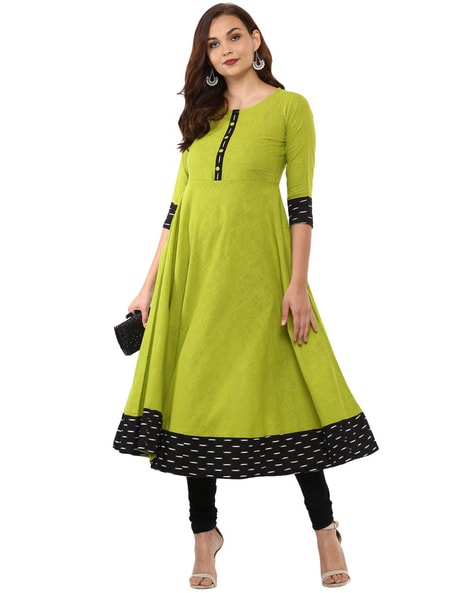 Latest Anarkali Kurti With Palazzo Set at Rs.1450/Piece in malerkotla offer  by Manpasand Boutique