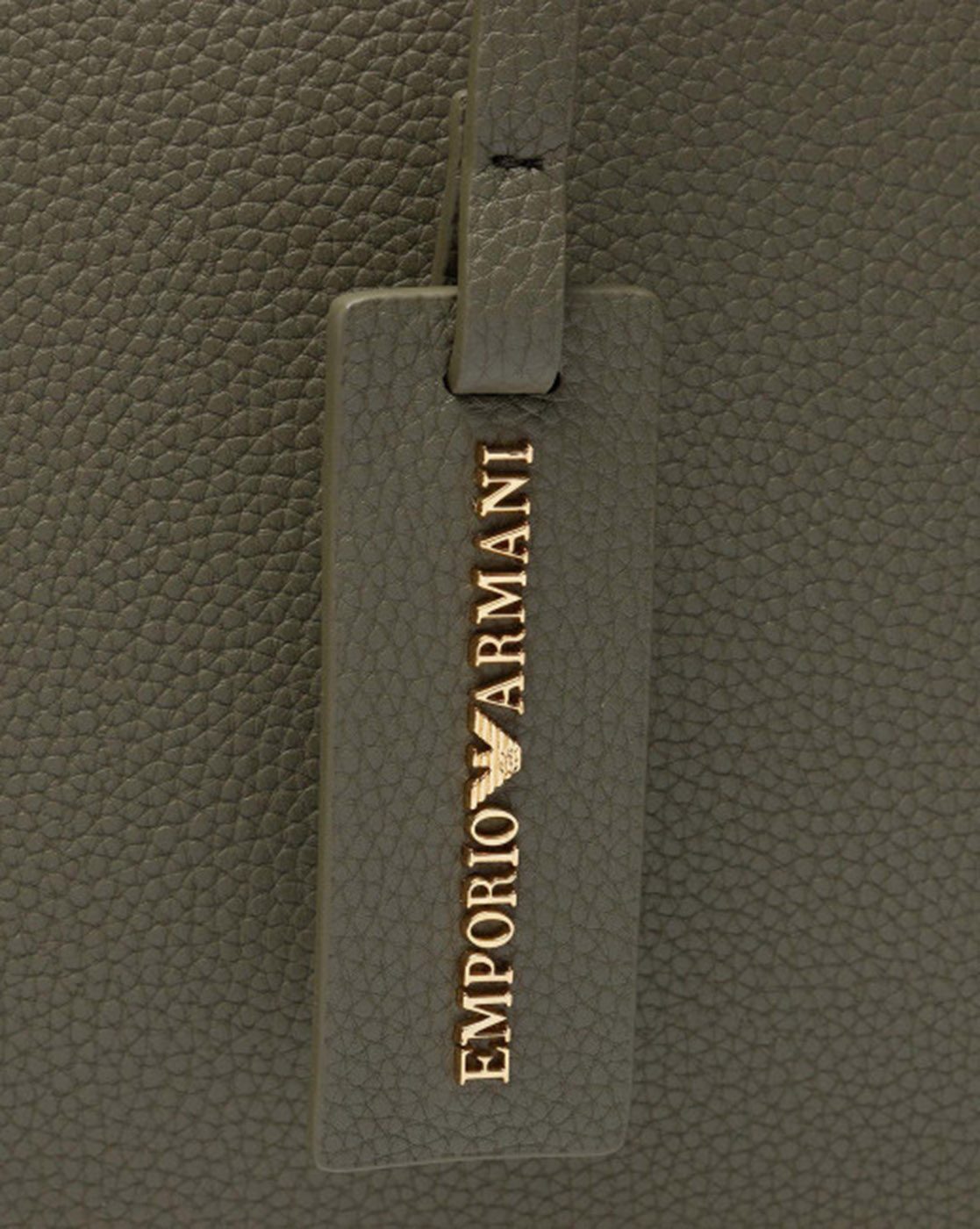 Buy EMPORIO ARMANI Tote Bag with Wide Detachable Logo Strap | Green Color  Women | AJIO LUXE