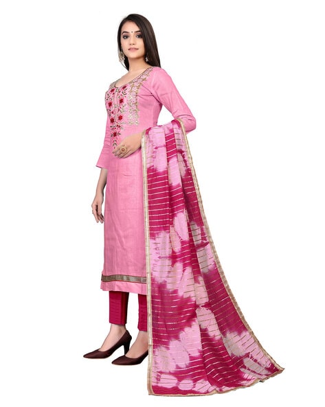 Fashionuma Georgette Embroidered Gown/Anarkali Kurta & Bottom Material  Price in India - Buy Fashionuma Georgette Embroidered Gown/Anarkali Kurta &  Bottom Material online at Flipkart.com