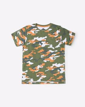 Printed Round-Neck T-shirt-image-1
