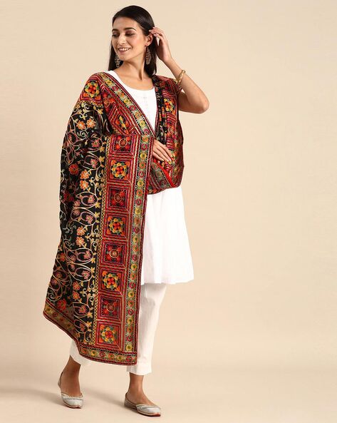 Embroidered Dupatta Price in India