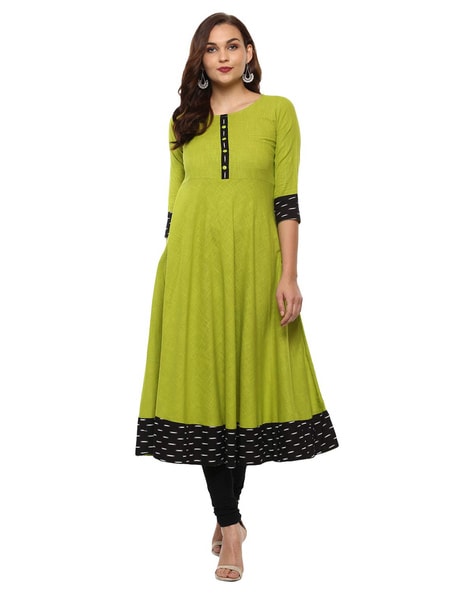 amazon cotton anarkali tops