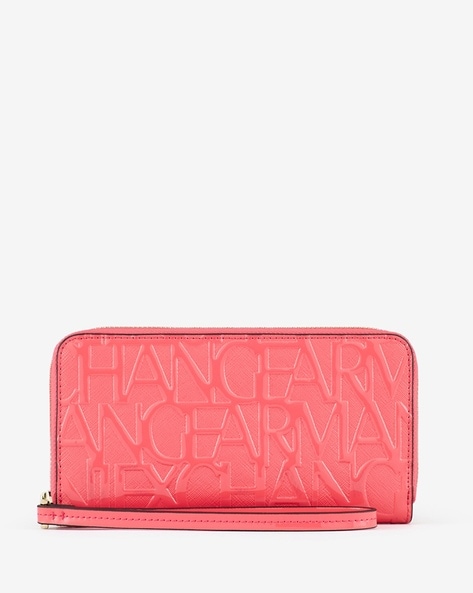 Armani exchange on sale wallet womens