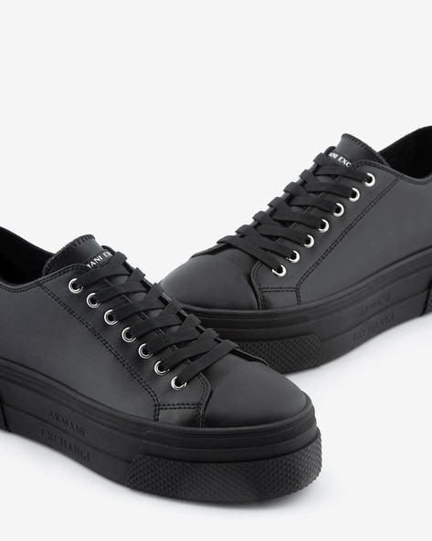 Armani platform shop sneakers