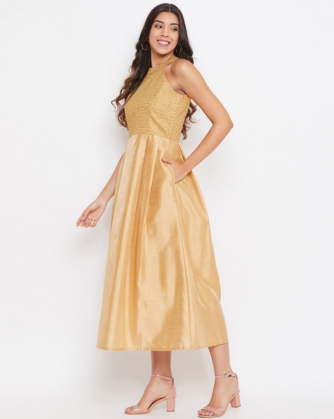 Buy on sale gold dress