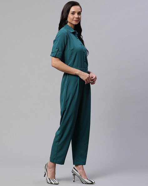 Jumpsuits, Zip Front Jumpsuit