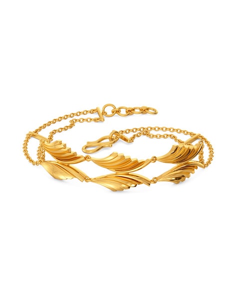 Buy quality 22 carat gold ladies bracelet RHLB770 in Ahmedabad