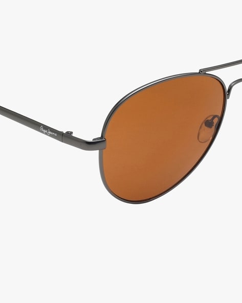 Aviator Brown Polarized Sunglasses