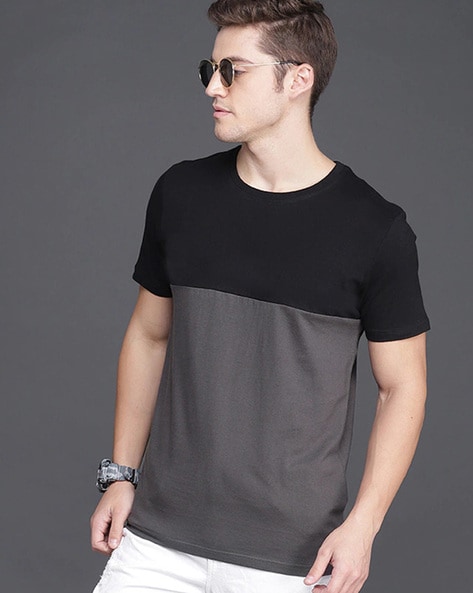 Plain black hotsell colour t shirt