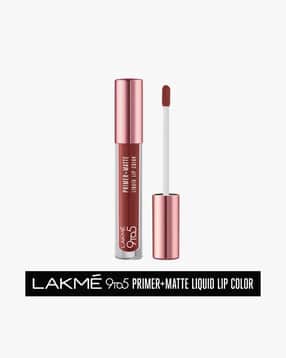 lakme 9 to5 Primer & Matte Liquid Lip Color- MB2-picture-32