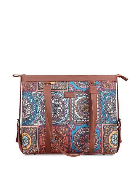 floral print shoulder bag