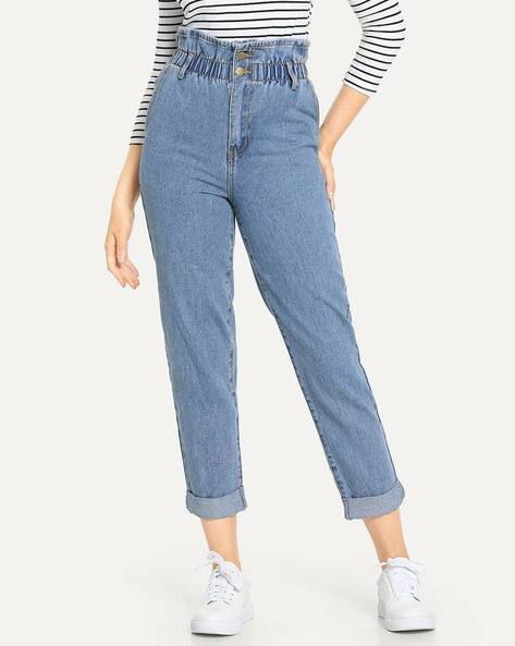 KOTTY High Rise Jeans with Insert Pockets